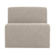WOOOD Mojo Base 1-zits bank bouclé Beige Melange