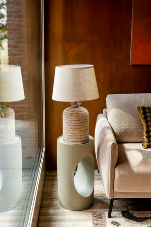 Dutchbone Russel tafellamp Beige
