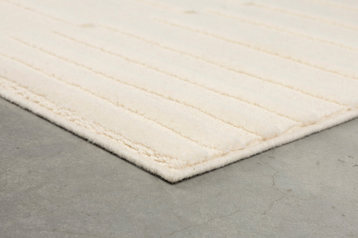 Zuiver Crossing vloerkleed 200x300 cm Beige