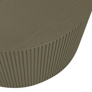 WOOOD Sanne bijzettafel Ø60 cm Militair Groen