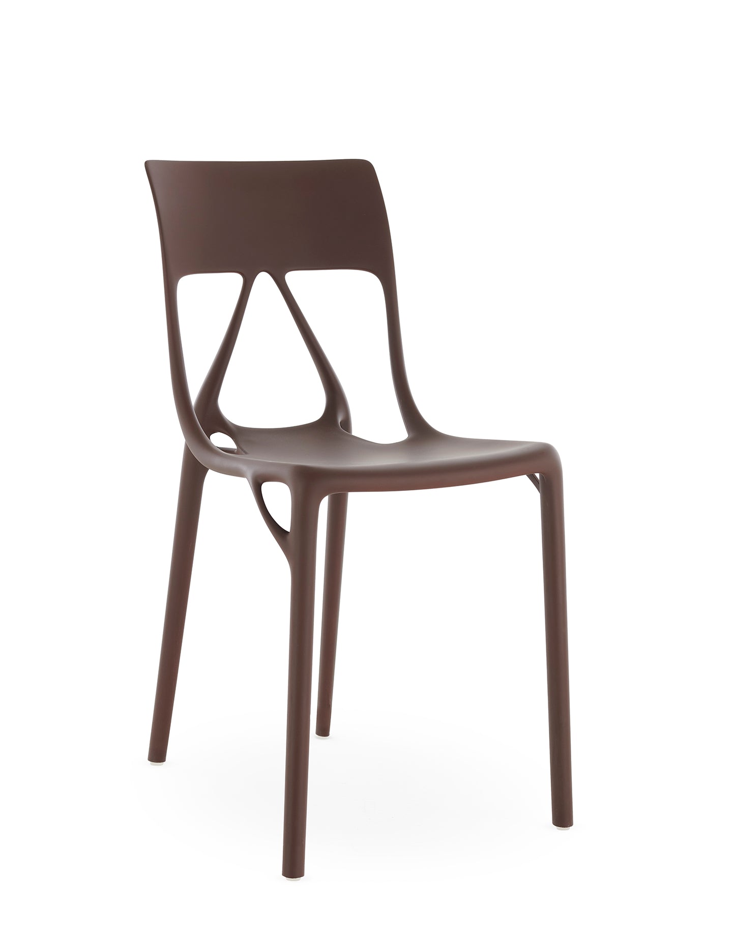 Kartell A.I. Lite eetkamerstoel Mokka