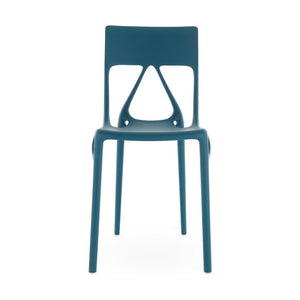Kartell A.I. Lite eetkamerstoel Petrol