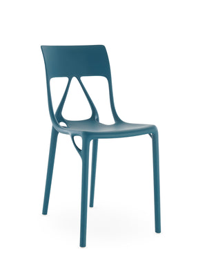 Kartell A.I. Lite eetkamerstoel Petrol