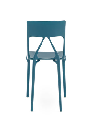 Kartell A.I. Lite eetkamerstoel Petrol