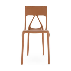 Kartell A.I. Lite eetkamerstoel Bruin