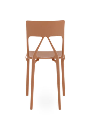 Kartell A.I. Lite eetkamerstoel Bruin