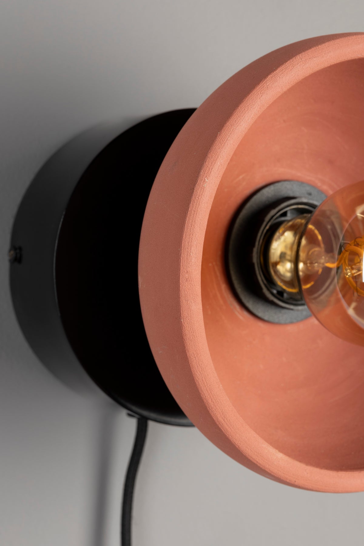 Dutchbone Zahra wandlamp Terracotta