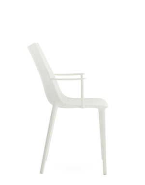 Kartell H.H.H. eetkamerstoel mat Wit