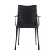 Kartell H.H.H. eetkamerstoel mat Zwart