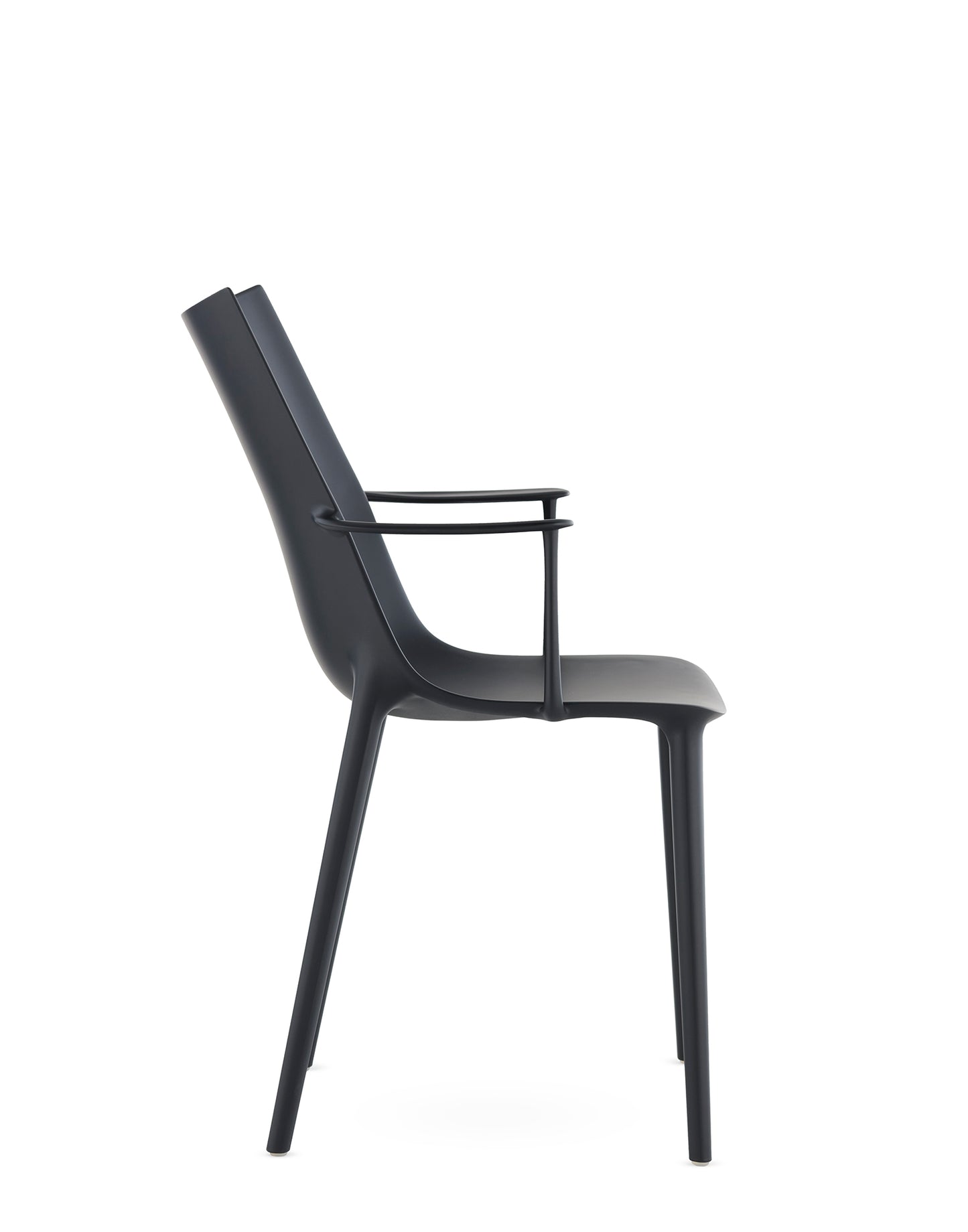 Kartell H.H.H. eetkamerstoel mat Zwart