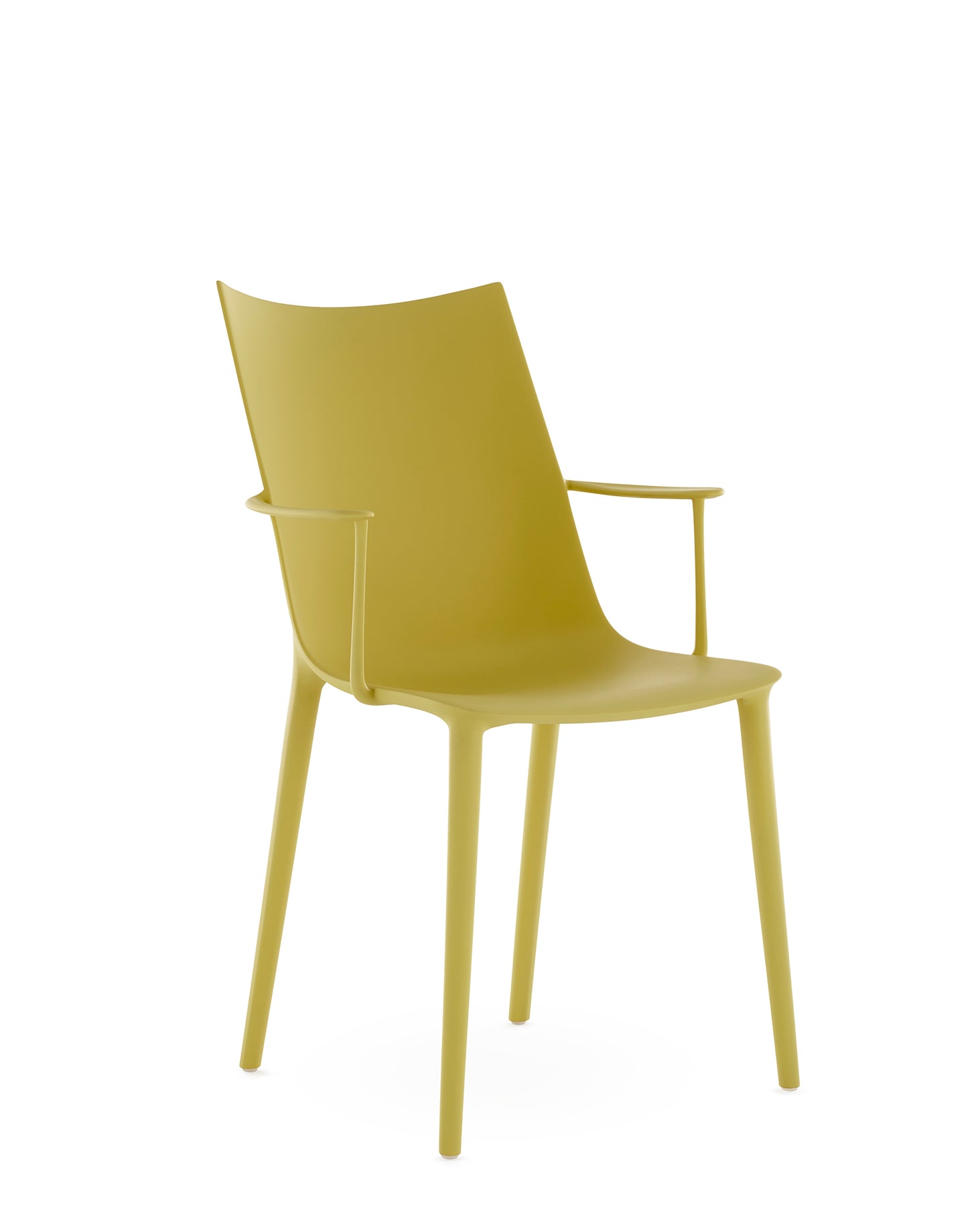 Kartell H.H.H. eetkamerstoel mat Mosterd