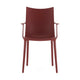 Kartell H.H.H. eetkamerstoel mat Bordeaux