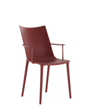 Kartell H.H.H. eetkamerstoel mat Bordeaux