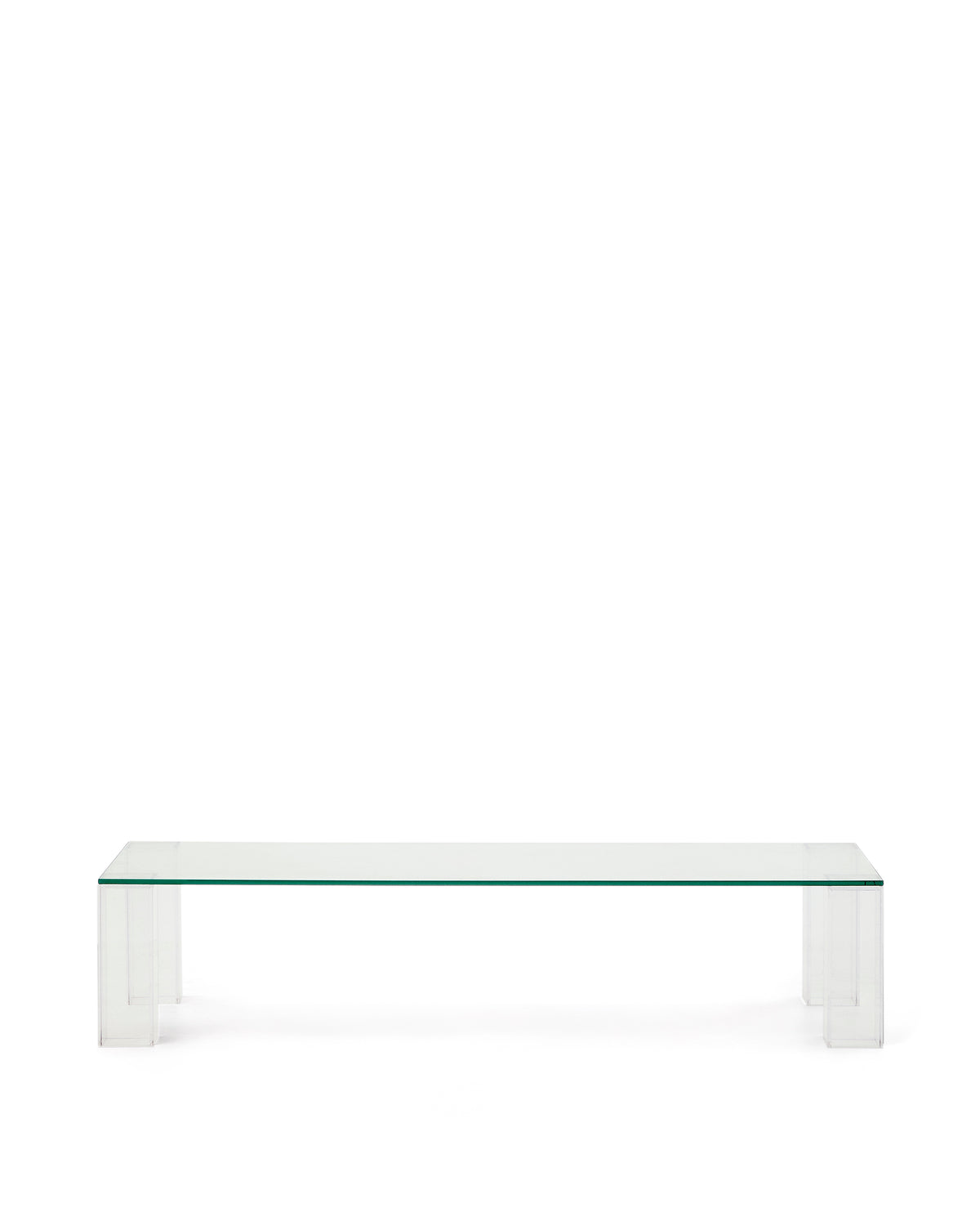 Kave Home Adularia salontafel 140x60 cm Transparant