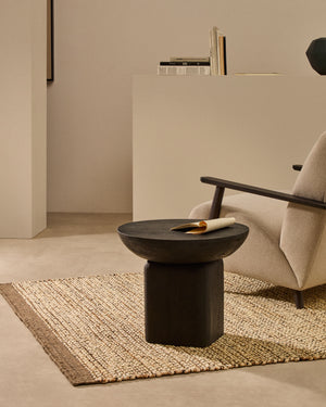Kave Home Meghan fauteuil Pearl zwart