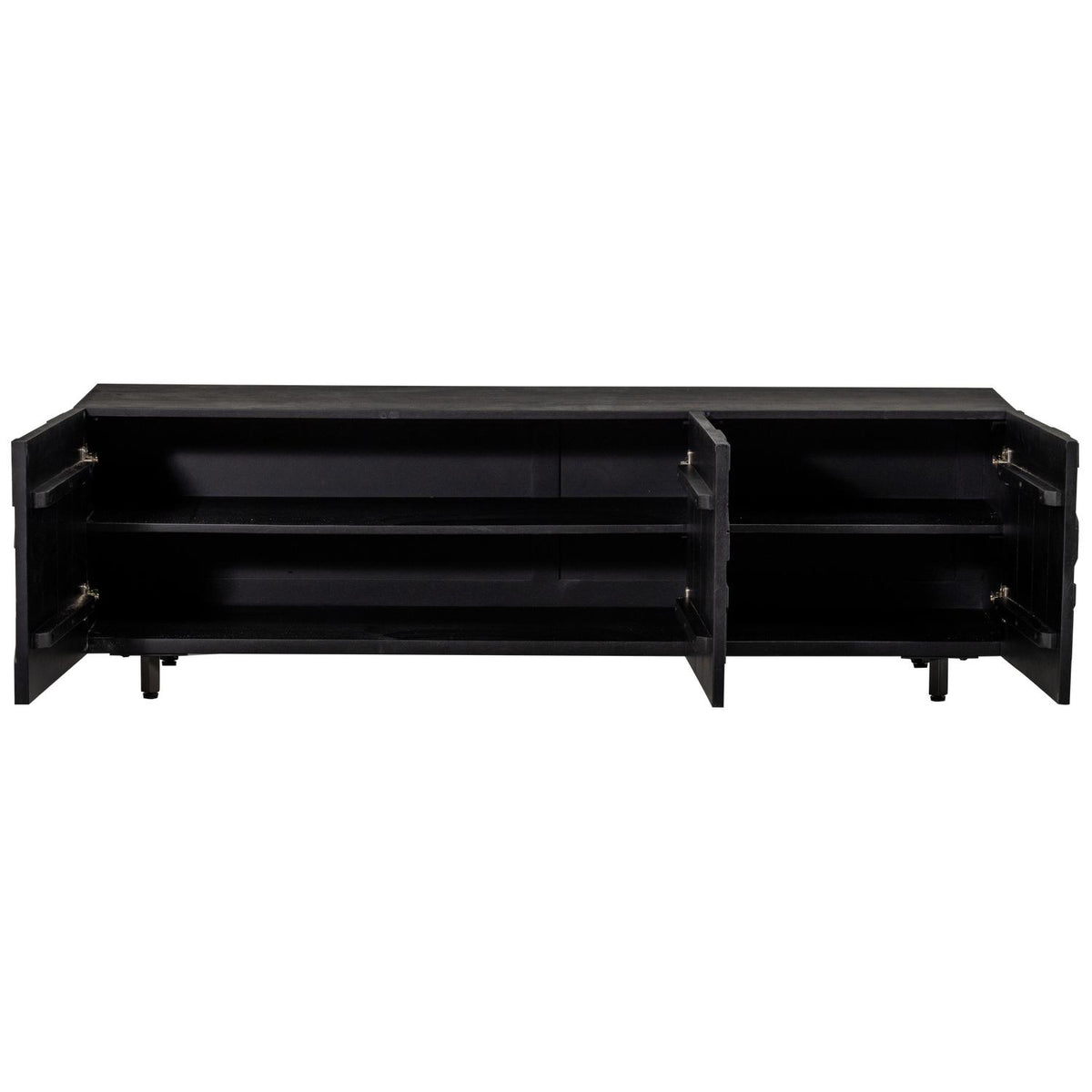 WOOOD Counter tv-meubel Zwart