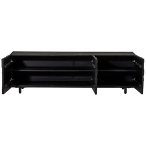 WOOOD Counter tv-meubel Zwart