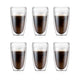 Bodum Pavina Outdoor londrinkglas dubbelwandig 450 ml Set van 6 Stuks