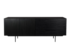 Zuiver Travis dressoir zwart eiken