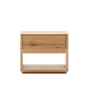 Kave Home Alguema nachtkastje 60x50 cm Naturel