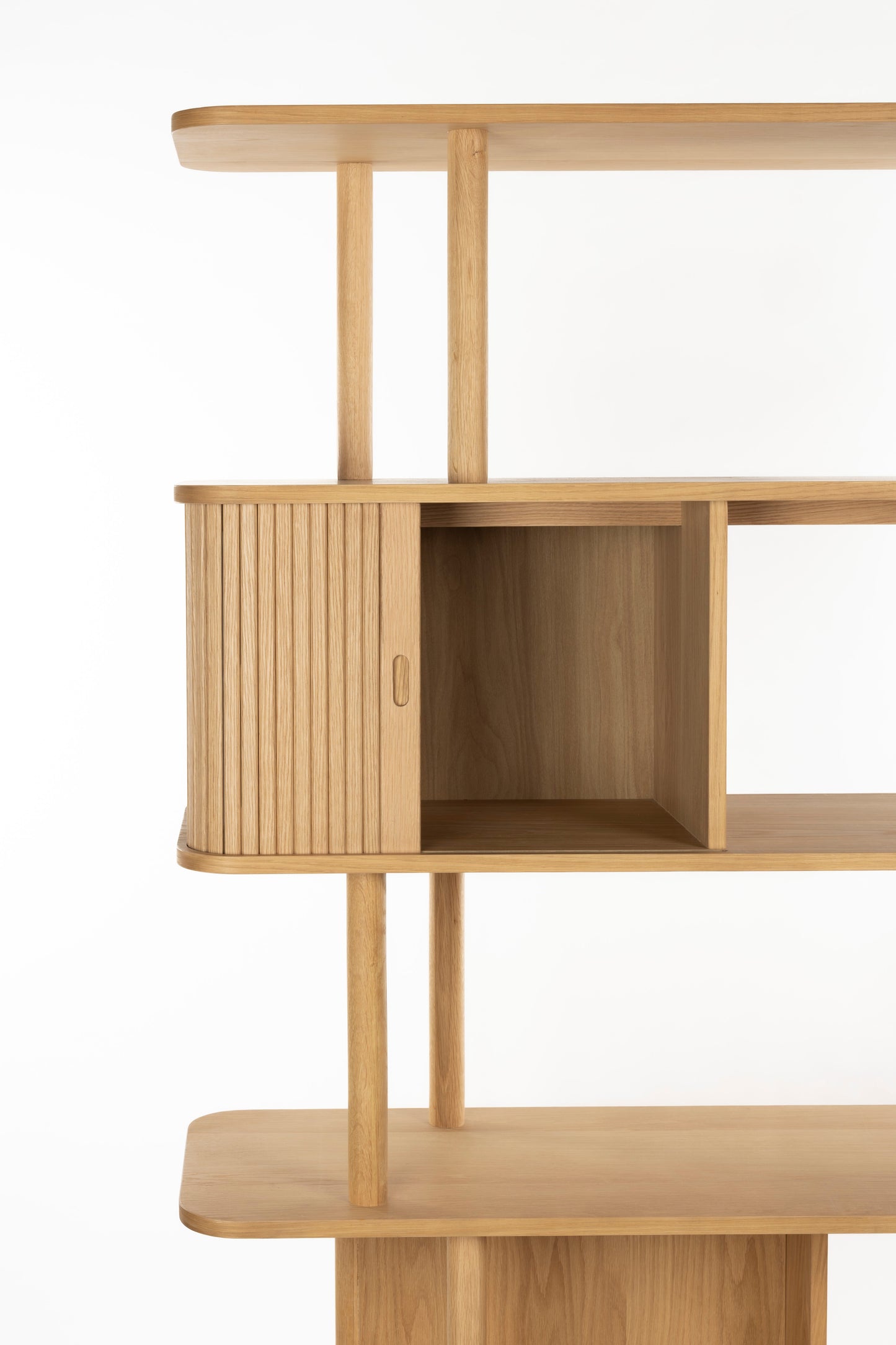 Zuiver Barbier boekenkast Naturel