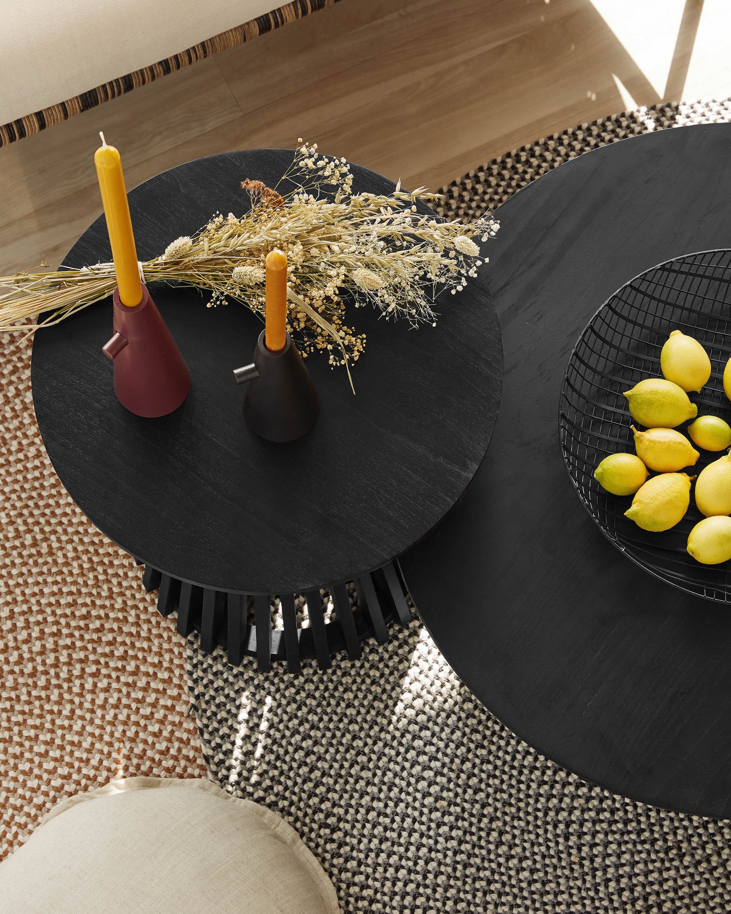 Kave Home Jeanette salontafel Ø80 cm Black