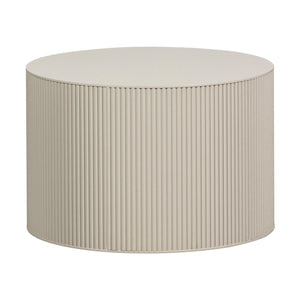 WOOOD Sanne bijzettafel Ø60 cm Antiek Beige