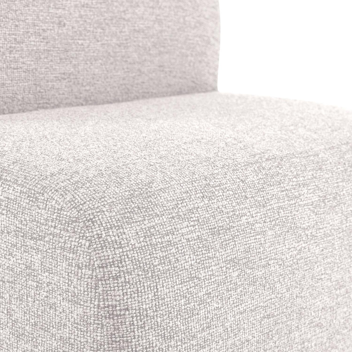 WOOOD Mojo Base 1-zits bank bouclé Ecru Melange