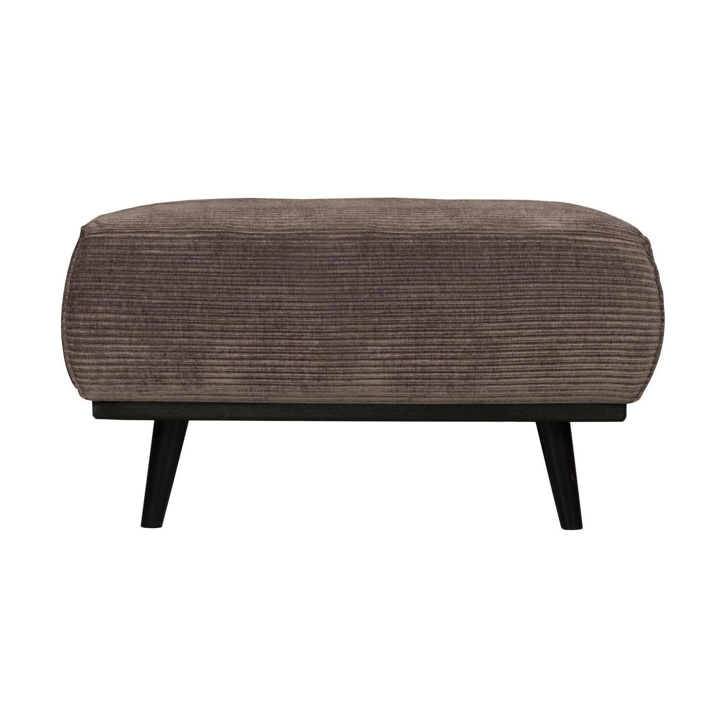 WOOOD Statement hocker Ribstof Taupe