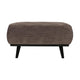 WOOOD Statement hocker Ribstof Taupe