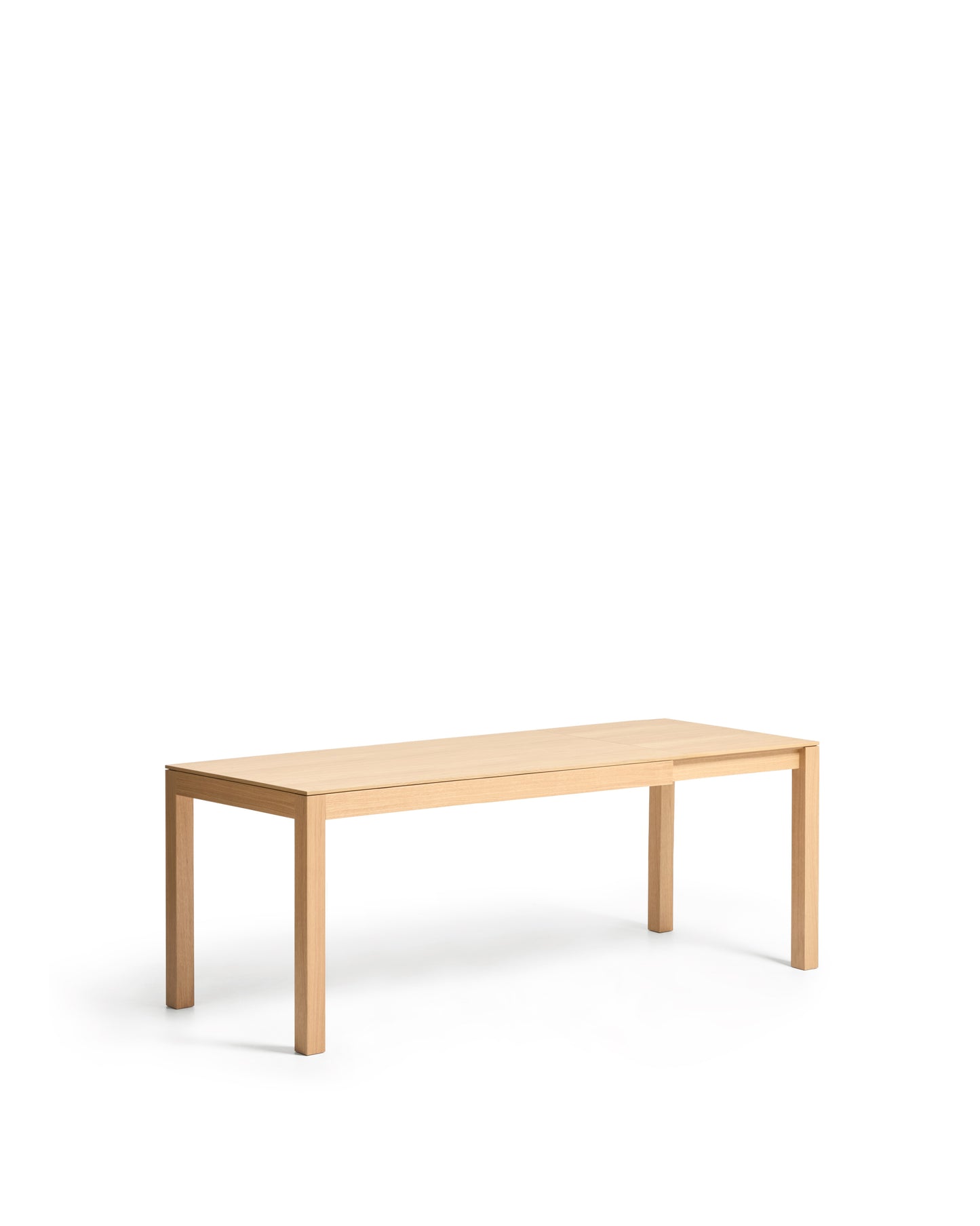 Kave Home Narevi eettafel uitschuifbaar rechthoek 170x80 cm Natural
