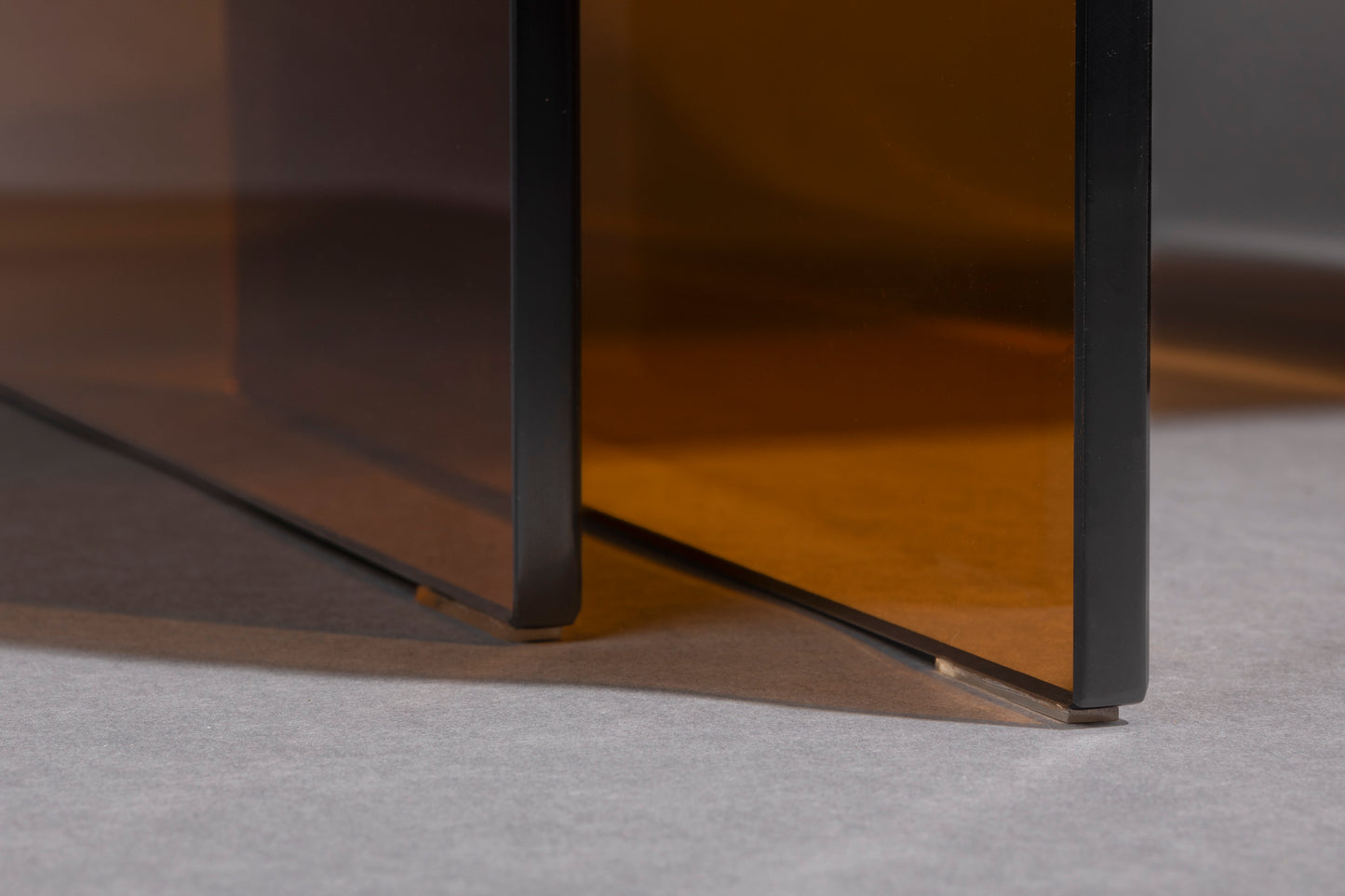 Dutchbone Vetro bijzettafel set van 2 Bruin