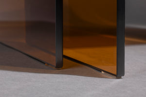 Dutchbone Vetro bijzettafel set van 2 Bruin