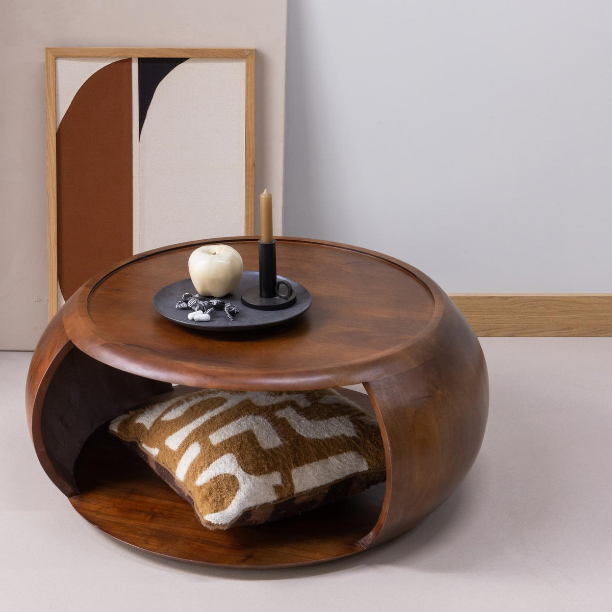 WOOOD Cole salontafel Bruin