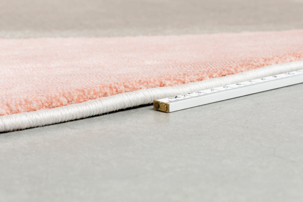 Zuiver Hilton vloerkleed Ø240 cm Grey/Pink