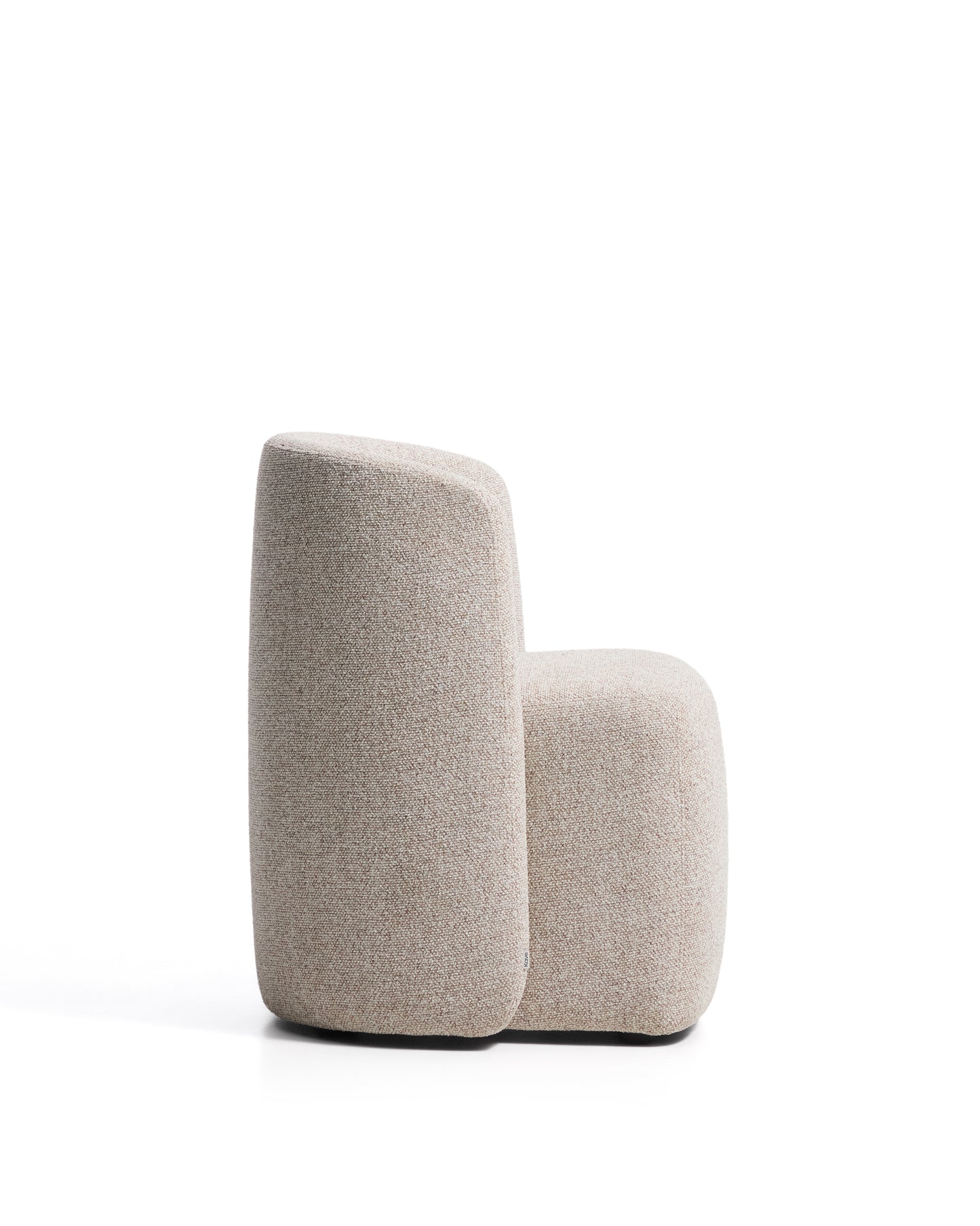 Kave Home Corvena eetkamerstoel chenille Beige