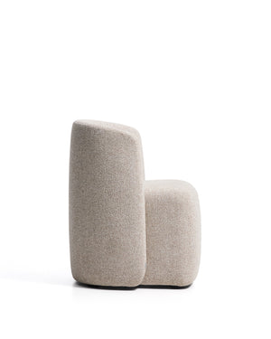 Kave Home Corvena eetkamerstoel chenille Beige