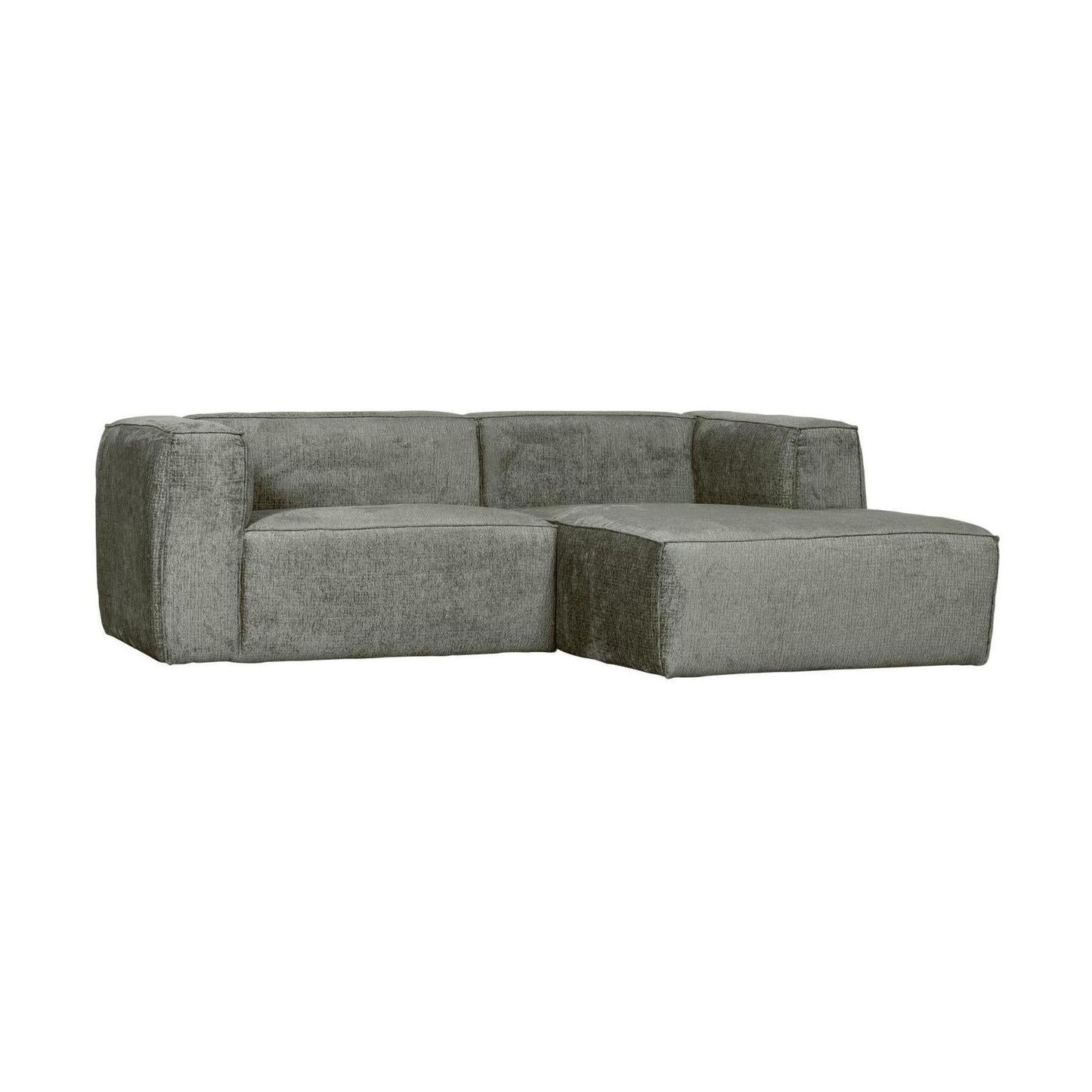 WOOOD Bean chaise longue bank rechts Structure Velvet Waterplant