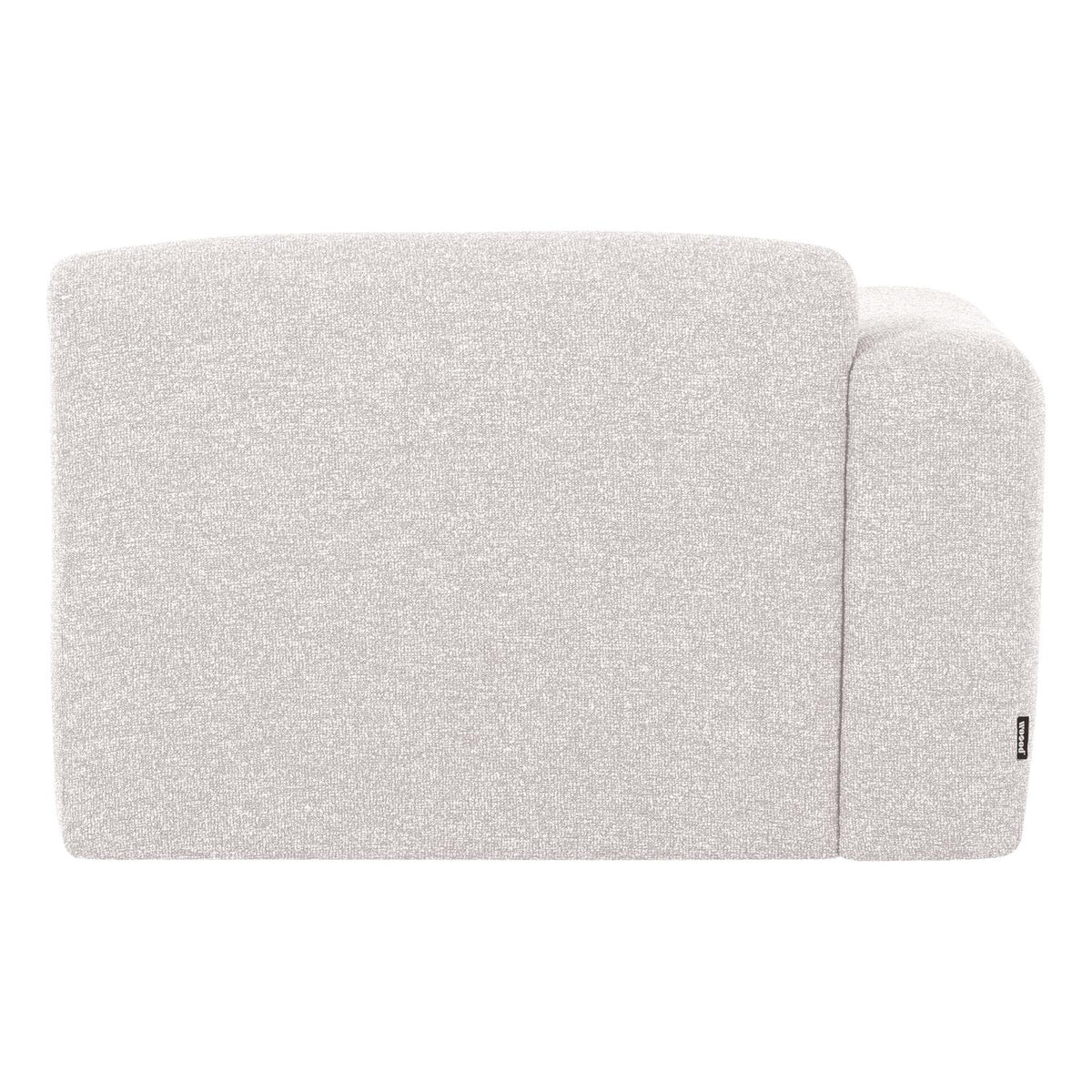 WOOOD Mojo Base chaise longue bank arm links bouclé Ecru