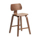 Kave Home Gena barkruk H65 Dark Brown