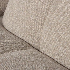 WOOOD Mojo 1,5-zits bank arm links bouclé Beige