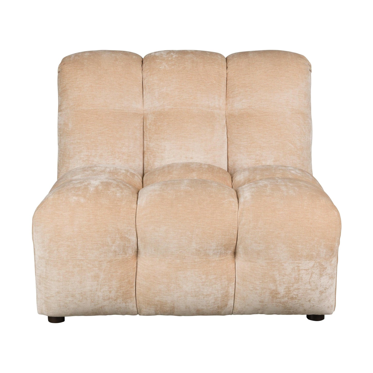Dutchbone Hackman module velvet Beige