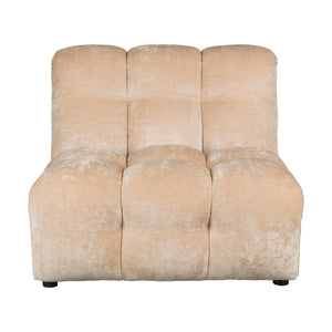 Dutchbone Hackman module velvet Beige