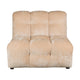 Dutchbone Hackman module velvet Beige