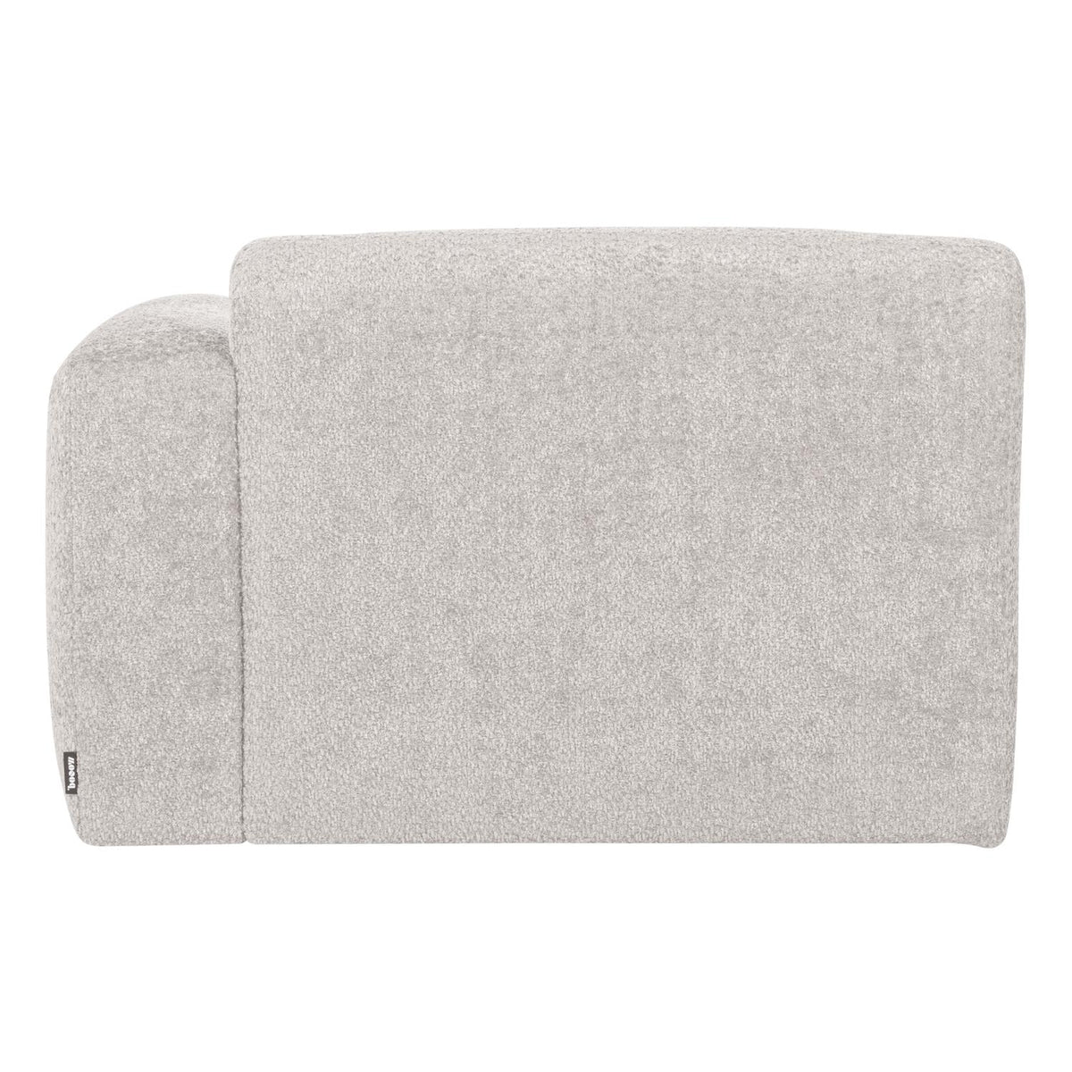 WOOOD Mojo Base chaise longue bank arm rechts wollig Ecru