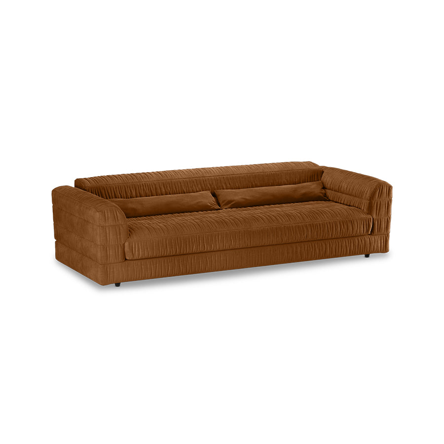 HKliving Club bank royal velvet Caramel