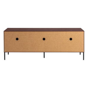 WOOOD New Gravure tv-meubel 150 cm Bordeauxrood