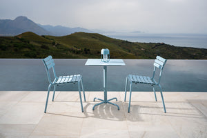 Houe Pico tuintafel 60x60 cm Olive Green star onderstel