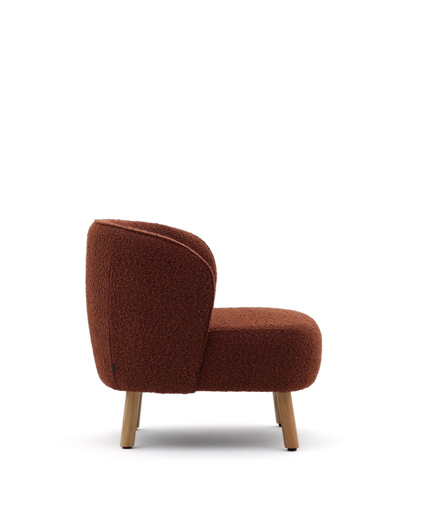 Kave Home Ulit fauteuil Terracotta naturel