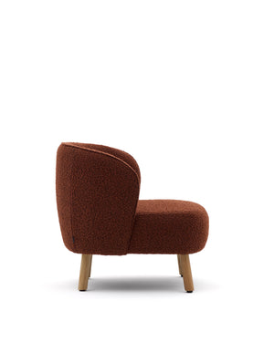 Kave Home Ulit fauteuil Terracotta naturel